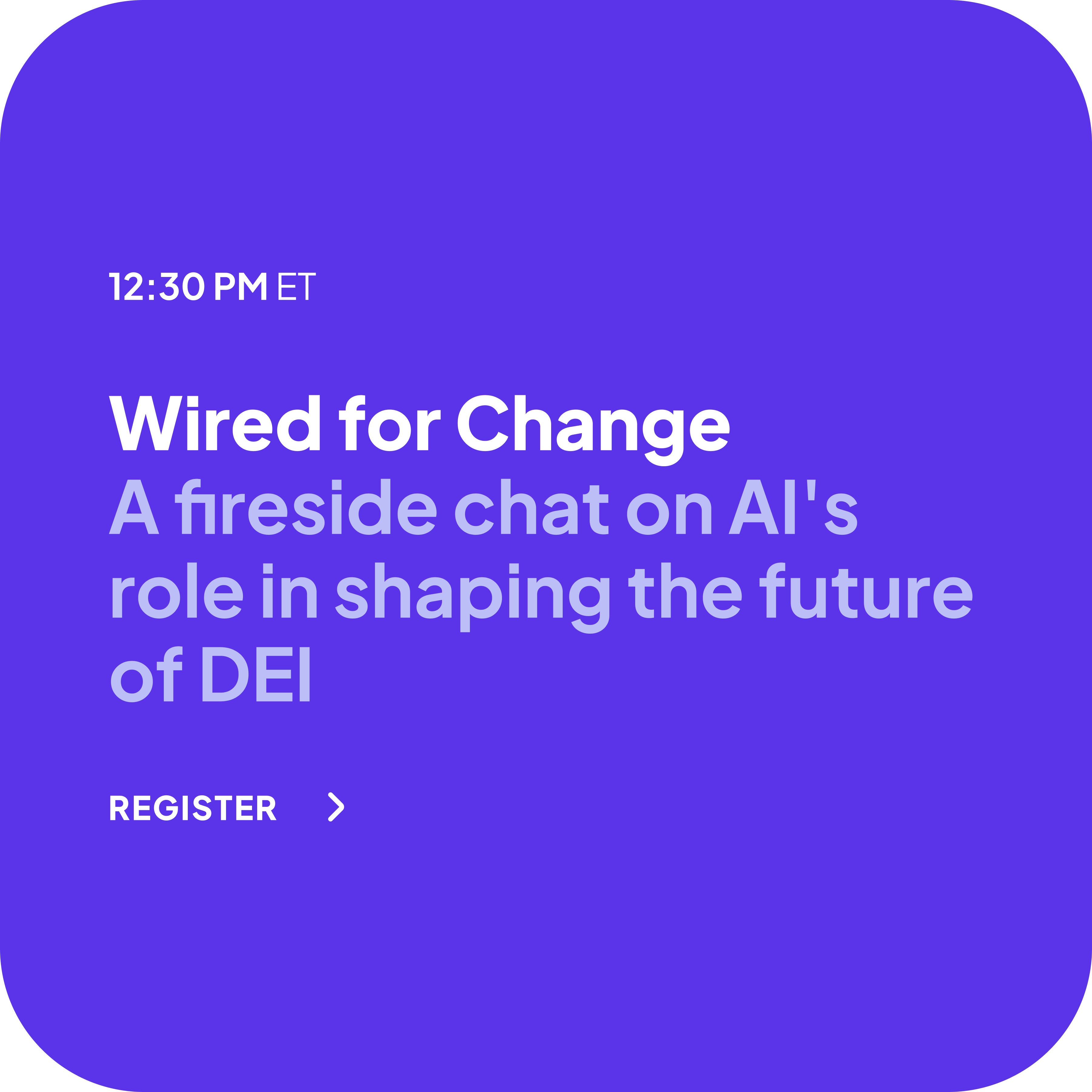 Wired for change